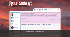 Desktop Screenshot of burlanda.it
